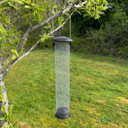 Selections Large Hanging Metal Peanut Bird Feeder - thumbnail 2