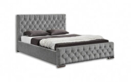 Home Detail Arya Fabric Ottoman Super King Bed With Storage, Silver Chenille - thumbnail 3