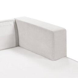 Beliani Corner Sofa 3 Seater Lofoten Fabric Off-White Left Hand - thumbnail 8