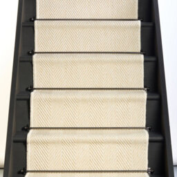 RainbowHome Ivory New England Whipped Stair Runner 50 700 - thumbnail 1