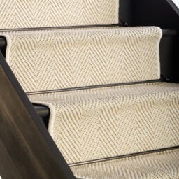RainbowHome Ivory New England Whipped Stair Runner 50 700 - thumbnail 2