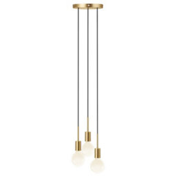 Nordlux Paco Metal Pendant Light Retro Brass,mains - thumbnail 3