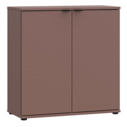 Furniture To Go Ganymede 2 Door Cupboard In Terracotta - thumbnail 2