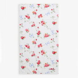Cath Kidston Floral Rose And Bows Velour Printed Hand Towel - thumbnail 1