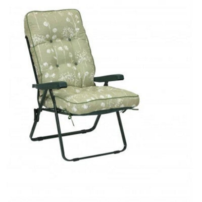 Glendale Garden & Leisure Deluxe Garden Recliner Replacement Cushion Only - Renaissance Sage