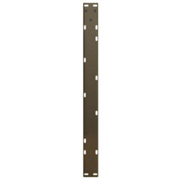 Berkfield Coffee Table Legs V-Shape 2 Pcs Natural Steel 70X(42-43.3) Cm Steel - thumbnail 7