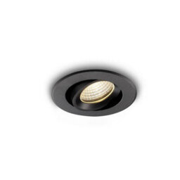 Ultra Beam Lighting Ultrabeam Onyx 6 Watt Black Ip65 Led Downlight Fitting - thumbnail 2