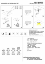 Ultra Beam Lighting Ultrabeam Onyx 6 Watt Black Ip65 Led Downlight Fitting - thumbnail 5
