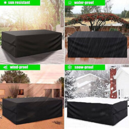 Garden Furniture Cover, All-Weather Table Cover Fabric, For And Sofa Sets - thumbnail 3