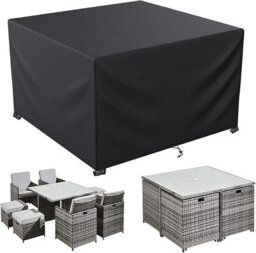 Garden Furniture Cover, All-Weather Table Cover Fabric, For And Sofa Sets - thumbnail 1