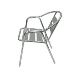2Pc Deluxe Aluminium Garden Chair, Extra Strong Aluminium Chair, Patio Chairs - thumbnail 6