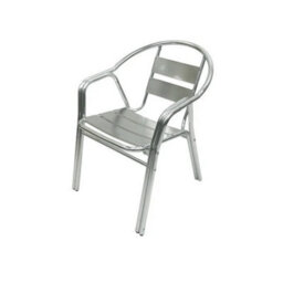 2Pc Deluxe Aluminium Garden Chair, Extra Strong Aluminium Chair, Patio Chairs - thumbnail 4
