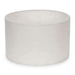 Valuelights Reni Pair Of White Fabric Drum Ceiling Lamp Shades (D)25Cm - thumbnail 5