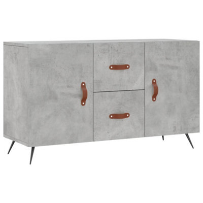 Berkfield Modern Sideboard Concrete Grey 100X36X60 Cm Engineered Wood - image 1