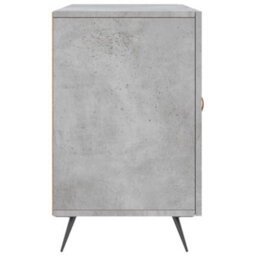 Berkfield Modern Sideboard Concrete Grey 100X36X60 Cm Engineered Wood - thumbnail 7