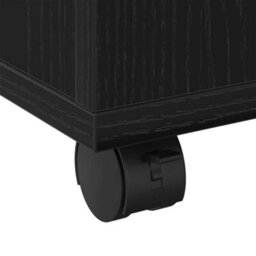 Berkfield Coffee Table - Black Oak, 60X60X38 Cm, Made Of Engineered Wood - thumbnail 8