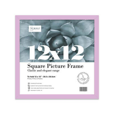 12X12 Lilac Picture Frame (30.5 X 30.5Cm) Poster, Photo, Artwork, Gallery Wall Or Print - image 1