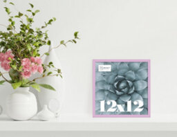 12X12 Lilac Picture Frame (30.5 X 30.5Cm) Poster, Photo, Artwork, Gallery Wall Or Print - thumbnail 2