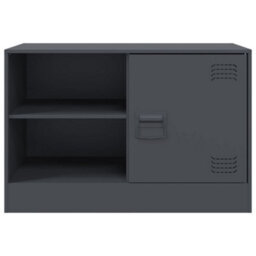Berkfield Tv Cabinet Anthracite 67X39X44 Cm Steel - thumbnail 6