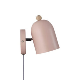 Nordlux Gaston Metal Wall Light  Pink,plug In Or Mains - thumbnail 2