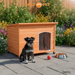 Dog Kennel By Cozy Pet Large Size Insulated Wooden Puppy Kennels House Dk01L - thumbnail 6
