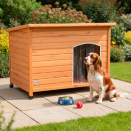 Dog Kennel By Cozy Pet Large Size Insulated Wooden Puppy Kennels House Dk01L - thumbnail 1