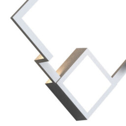Luminosa Lighting Luminosa Boutique Square Wall Lamp, Dimmable, 18W Led, 3000K, 1150Lm, White, 3Yrs Warranty - thumbnail 3