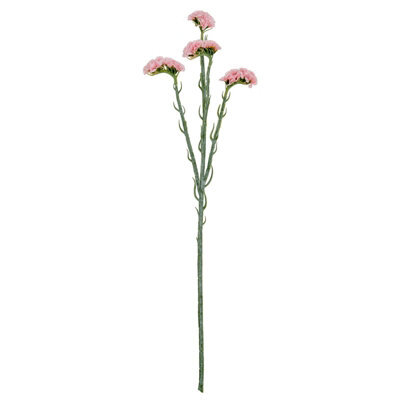 Wyld Haus Set Of 3 Pink Artificial Statice Sprays 640mm Tall Faux Flowers For Indoor Decor - image 1