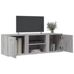 Vidaxl Tv Cabinet Grey Sonoma 120X34X37 Cm Engineered Wood - thumbnail 3