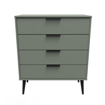 Fuji 4 Drawer Chest Of Drawers In Reed Green (Ready Assembled) - image 1