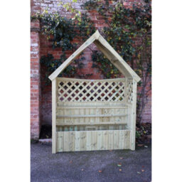 Churnet Valley Garden Furniture Ltd Daisy 3 Seat Trellis Storage Arbour - L60 X W179 X H235 Cm - Partially Assembled - thumbnail 4
