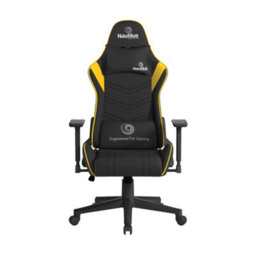 RB UK Nautilus Designs Ltd Black Pu Leather Recliner Computer Gaming Office Chair With 4D Adjustable Arms - thumbnail 3