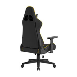 RB UK Nautilus Designs Ltd Black Pu Leather Recliner Computer Gaming Office Chair With 4D Adjustable Arms - thumbnail 2