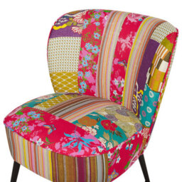 Beliani Armchair Voss Fabric Multicolour - thumbnail 6