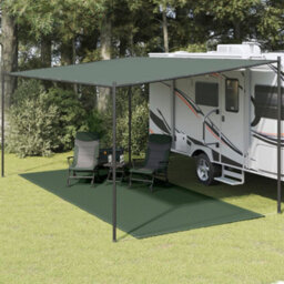 Berkfield Tent Carpet 250X600 Cm Hdpe Green - thumbnail 1