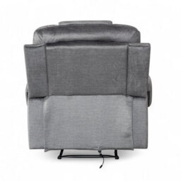 Chenille Fabric Grey Ravenna Electric Recliner Chair - thumbnail 8