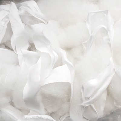 Hollowfibre Offcuts 10 Kg, Lightweight Stuffing For Soft Toy, Cushion, Sofa, Pillows - image 1