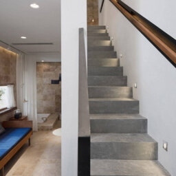 Ultra Beam Lighting Ultrabeam Square Recessed Indoor Wall Light - Stairway And Stair Riser Light 1 Watt Led Brushed Aluminium Finish - thumbnail 2