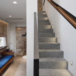Ultra Beam Lighting Ultrabeam Square Recessed Indoor Wall Light - Stairway And Stair Riser Light 1 Watt Led Brushed Aluminium Finish - thumbnail 4