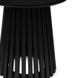 Julian Bowen Ollie Black 45Cm Round Lamp Table - thumbnail 5