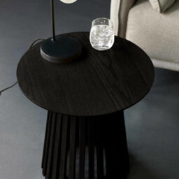 Julian Bowen Ollie Black 45Cm Round Lamp Table - thumbnail 4