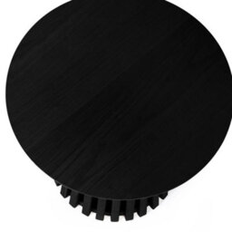 Julian Bowen Ollie Black 45Cm Round Lamp Table - thumbnail 6