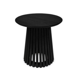 Julian Bowen Ollie Black 45Cm Round Lamp Table - thumbnail 2
