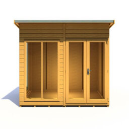 Shire Lela Summerhouse 8X6 Ft With Double Doors - thumbnail 1