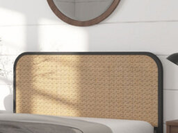Snuggle Beds Clementine Rattan Bed - Pine - Black - King Size - thumbnail 4