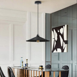 2Pack Cone Lamp Shade Pendant Light Fixtures 22Cm Metal Replacing Hanging Lampshade - thumbnail 4