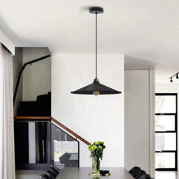 2Pack Cone Lamp Shade Pendant Light Fixtures 22Cm Metal Replacing Hanging Lampshade - thumbnail 3