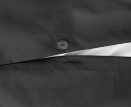 TheWhiteWater Limited Duvet Cover Set Seersucker Single/double/king/super King Bedding Set - Duvet Cover + Matching Pillowcase - Charcoal - thumbnail 6
