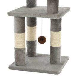 Walplus Cat Tree With Sisal Scratching Posts 65 Cm Grey - thumbnail 6