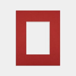 Ak Frames 8X6 Crimson Picture Mounts To Fit 5X3 Aperture Size - Mount Board Only (No Frame Included) - thumbnail 1